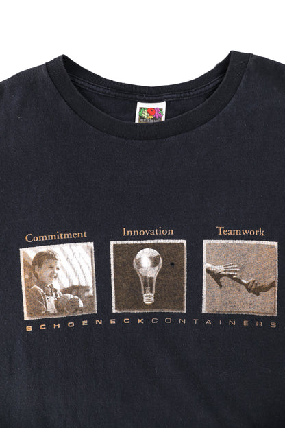 Schoeneck Containers "Commitment", "Innovation", "Teamwork" Graphic Tee