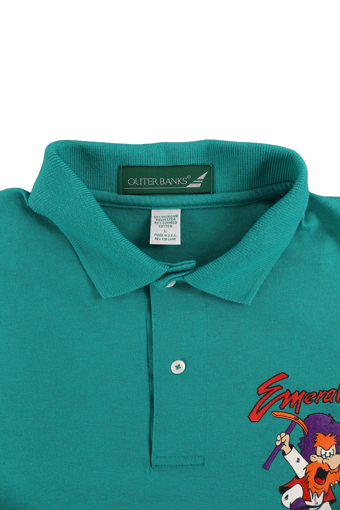 Hewlett Packard Emerald TNT Graphic Polo Shirt
