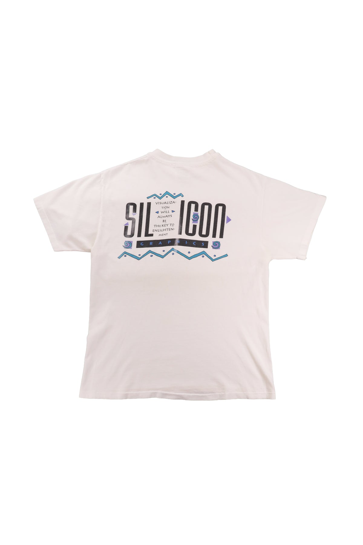 Silicon Graphics White Coporation Tee