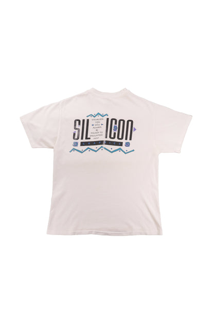 Silicon Graphics White Coporation Tee