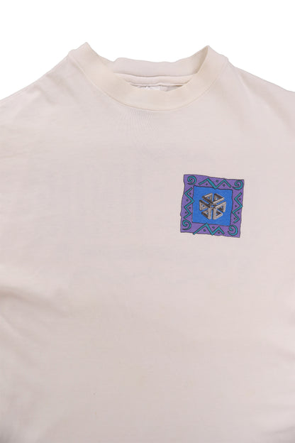 Silicon Graphics White Coporation Tee