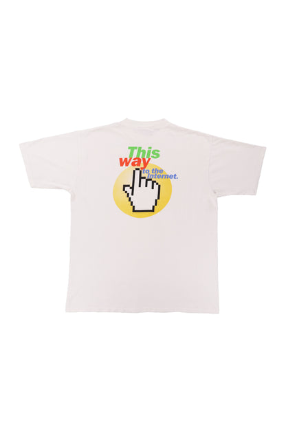Vintage Microsoft MSN White Promo Tee