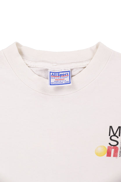Vintage Microsoft MSN White Promo Tee