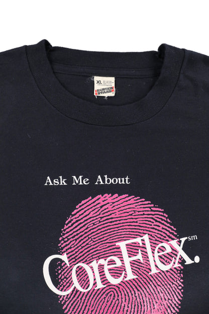 CoreStates New Jersey National Bank "CoreFlex" Black Promo Tee