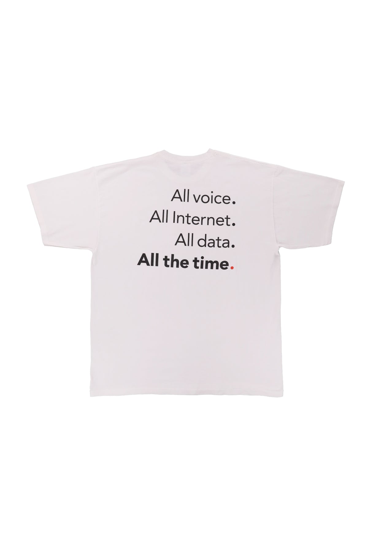 00's TW Telecom White Promo Tee