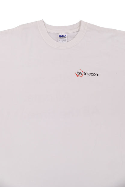 00's TW Telecom White Promo Tee