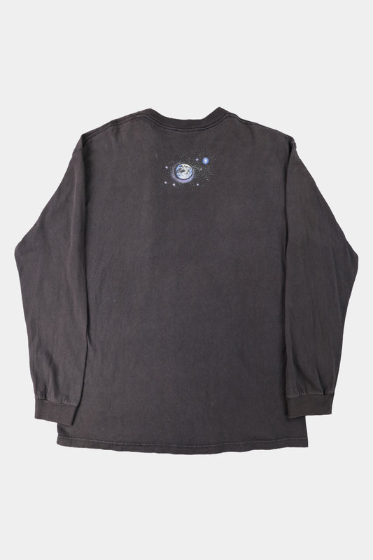 90's Solar System Graphic Long Sleeve Tee
