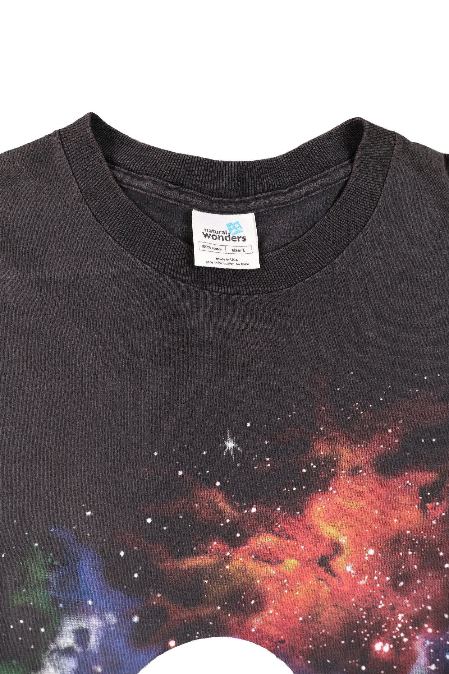 90's Solar System Graphic Long Sleeve Tee