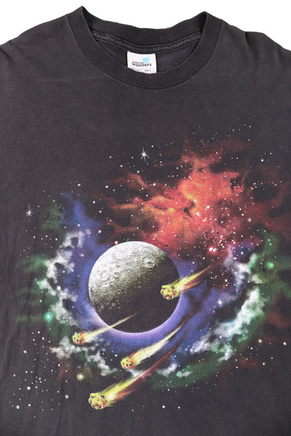 90's Solar System Graphic Long Sleeve Tee