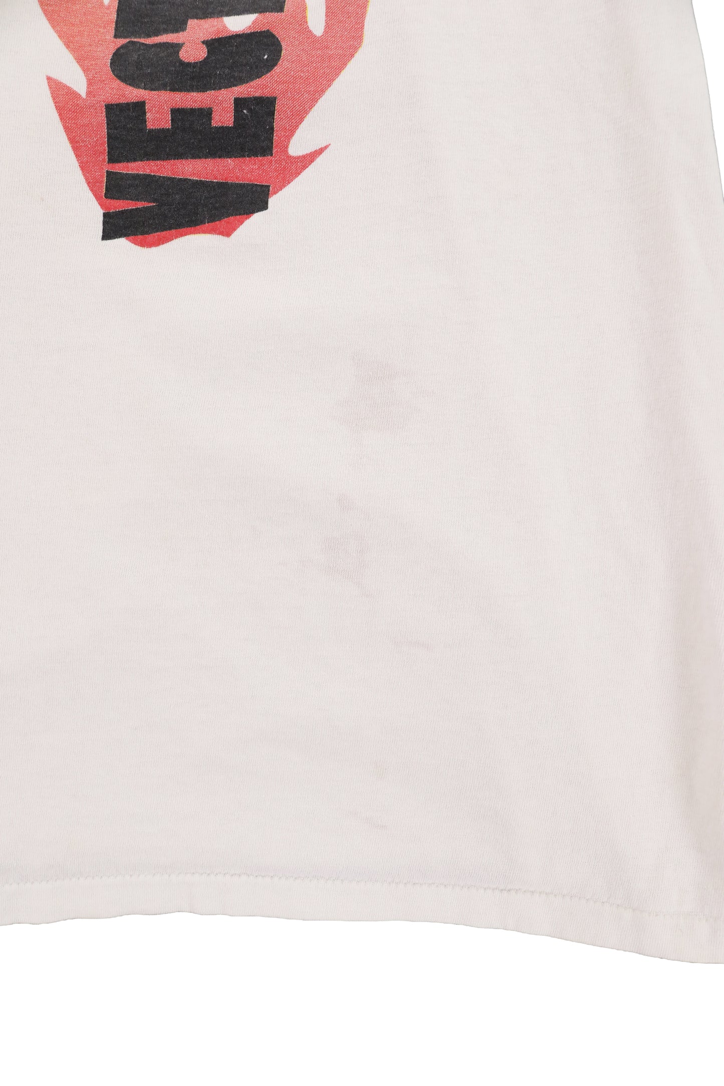 90's "VECTORIZED" White Graphic Tee