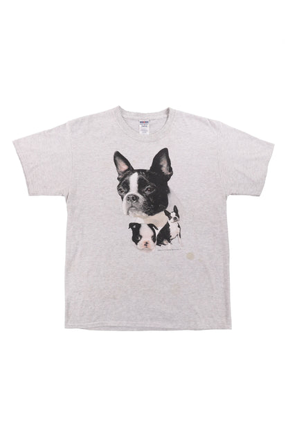 90's Boston Terrier Dogs Graphic Tee