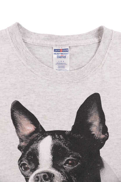 90's Boston Terrier Dogs Graphic Tee