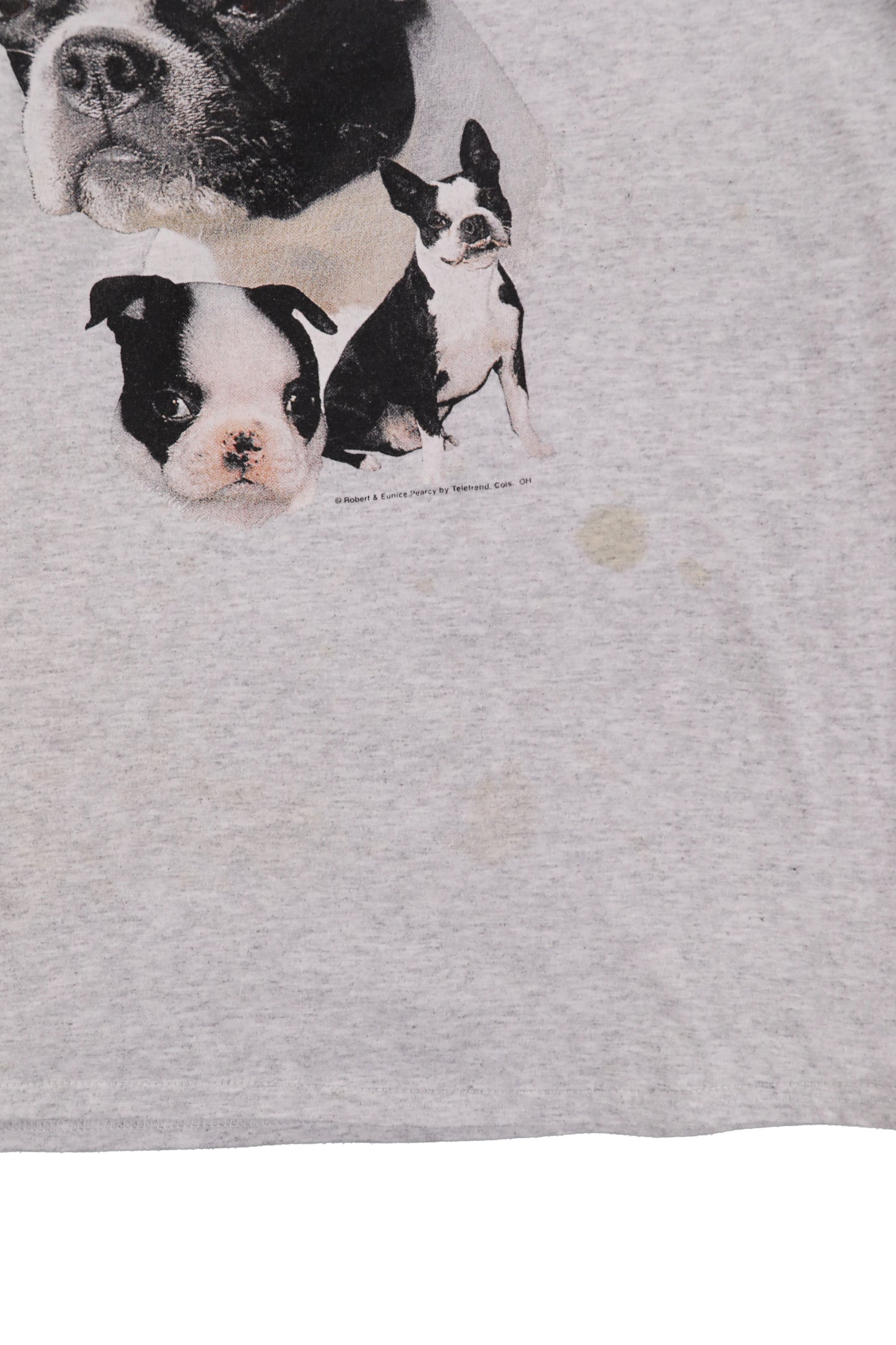 90's Boston Terrier Dogs Graphic Tee