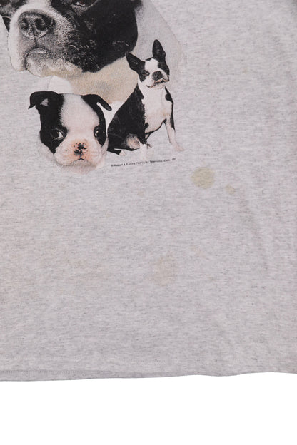 90's Boston Terrier Dogs Graphic Tee