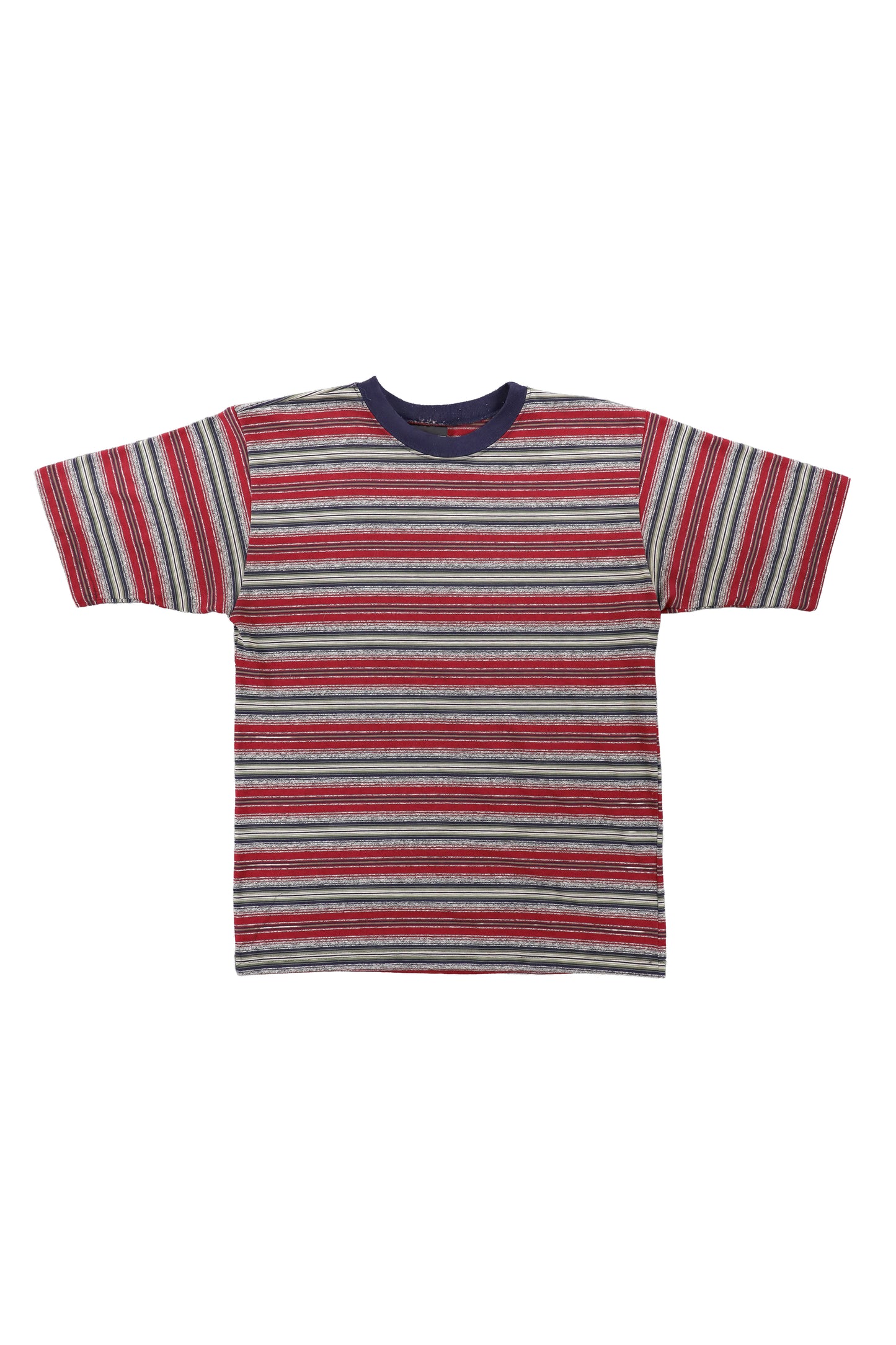 Vintage Bugle Boy Multi-stripe Patterned Tee
