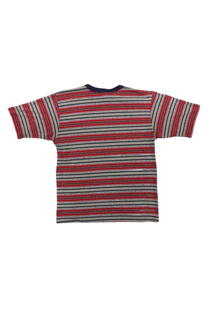 Vintage Bugle Boy Multi-stripe Patterned Tee