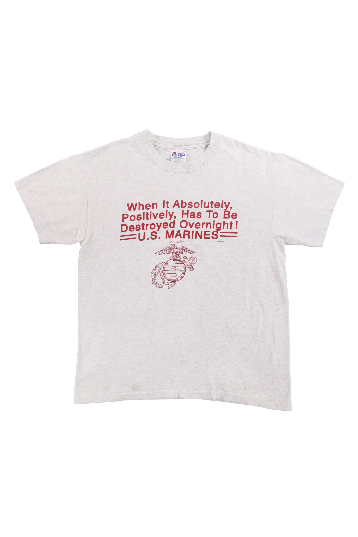 U.S Marine Grey Graphic Tee