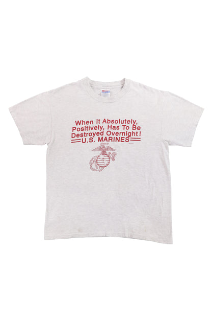 U.S Marine Grey Graphic Tee