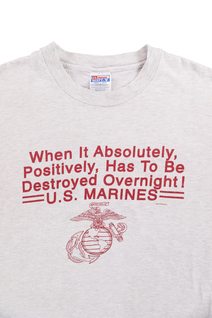 U.S Marine Grey Graphic Tee