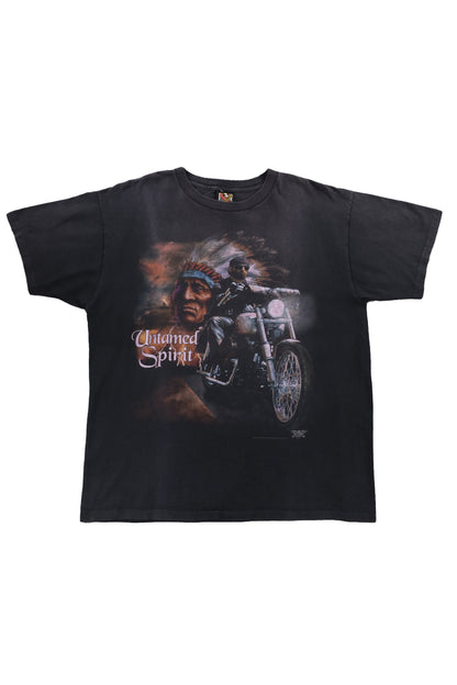 90's 3D Emblem "Untamed Spirit Graphic Tee