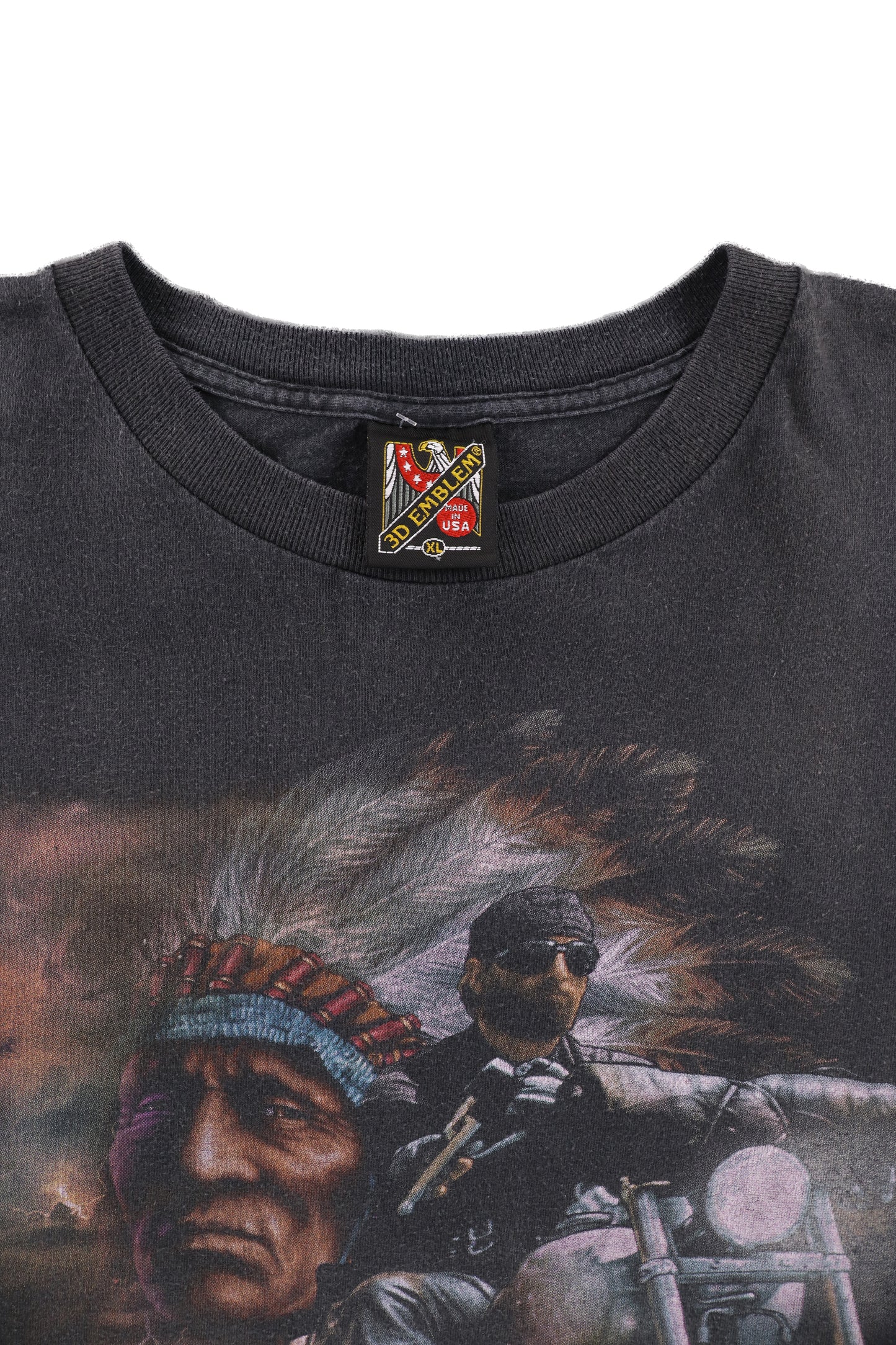 90's 3D Emblem "Untamed Spirit Graphic Tee