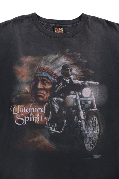 90's 3D Emblem "Untamed Spirit Graphic Tee