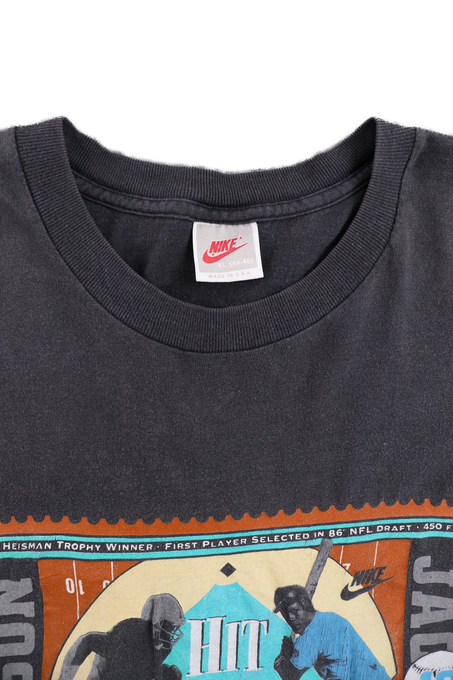 Vintage Nike "Bo Jackson Hit & Run" Long Sleeve Tee