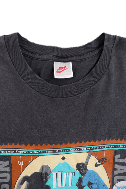 Vintage Nike "Bo Jackson Hit & Run" Long Sleeve Tee