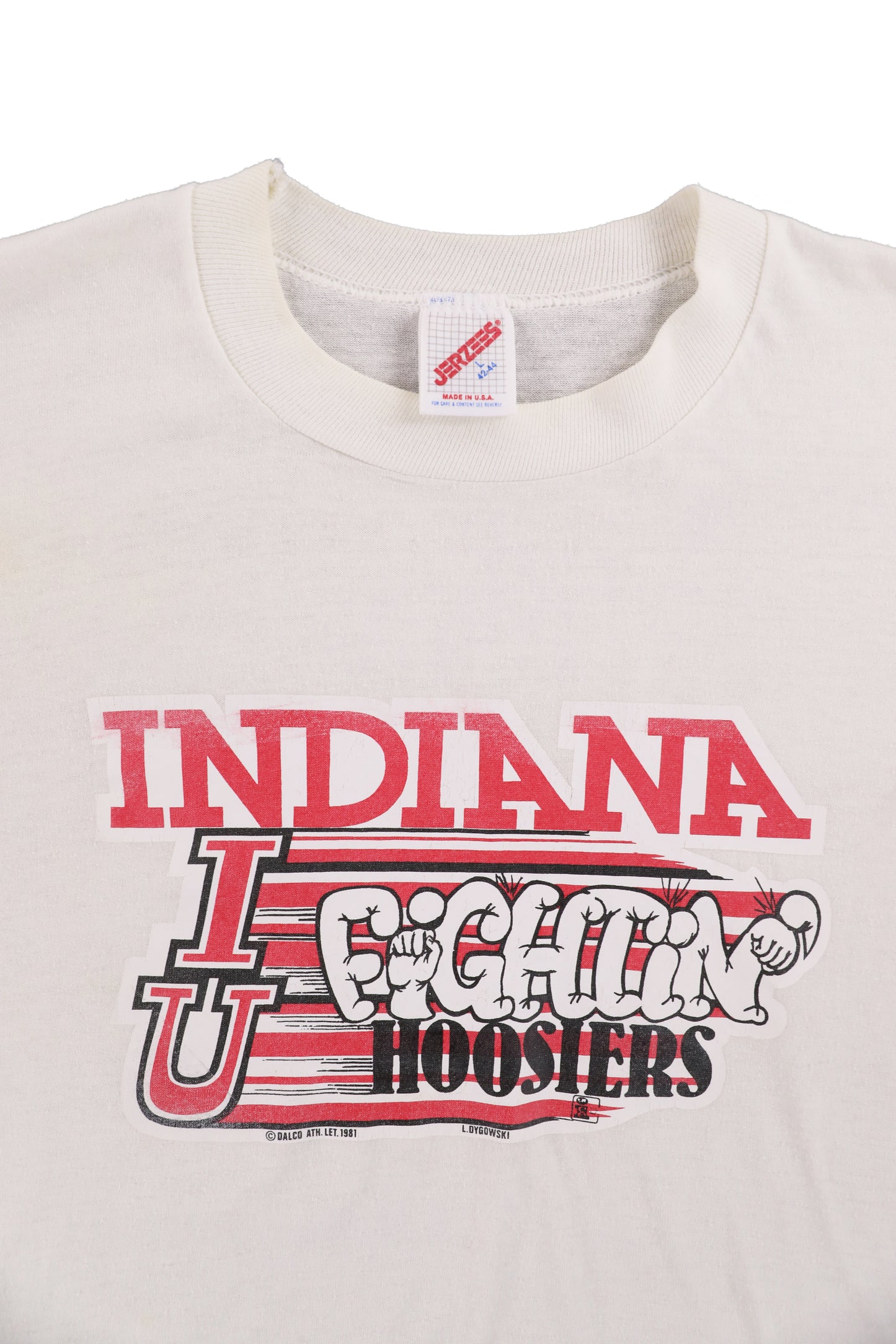 90's Indiana University Fightin Hoosiers Graphic Tee