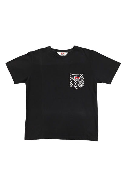 Ben Davis Black  Pocket Tee