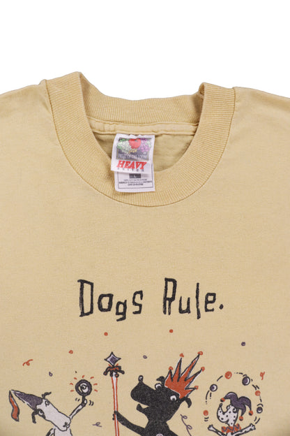 1998 Three Dog Bakery "Dogs Rule" Graphic Tee