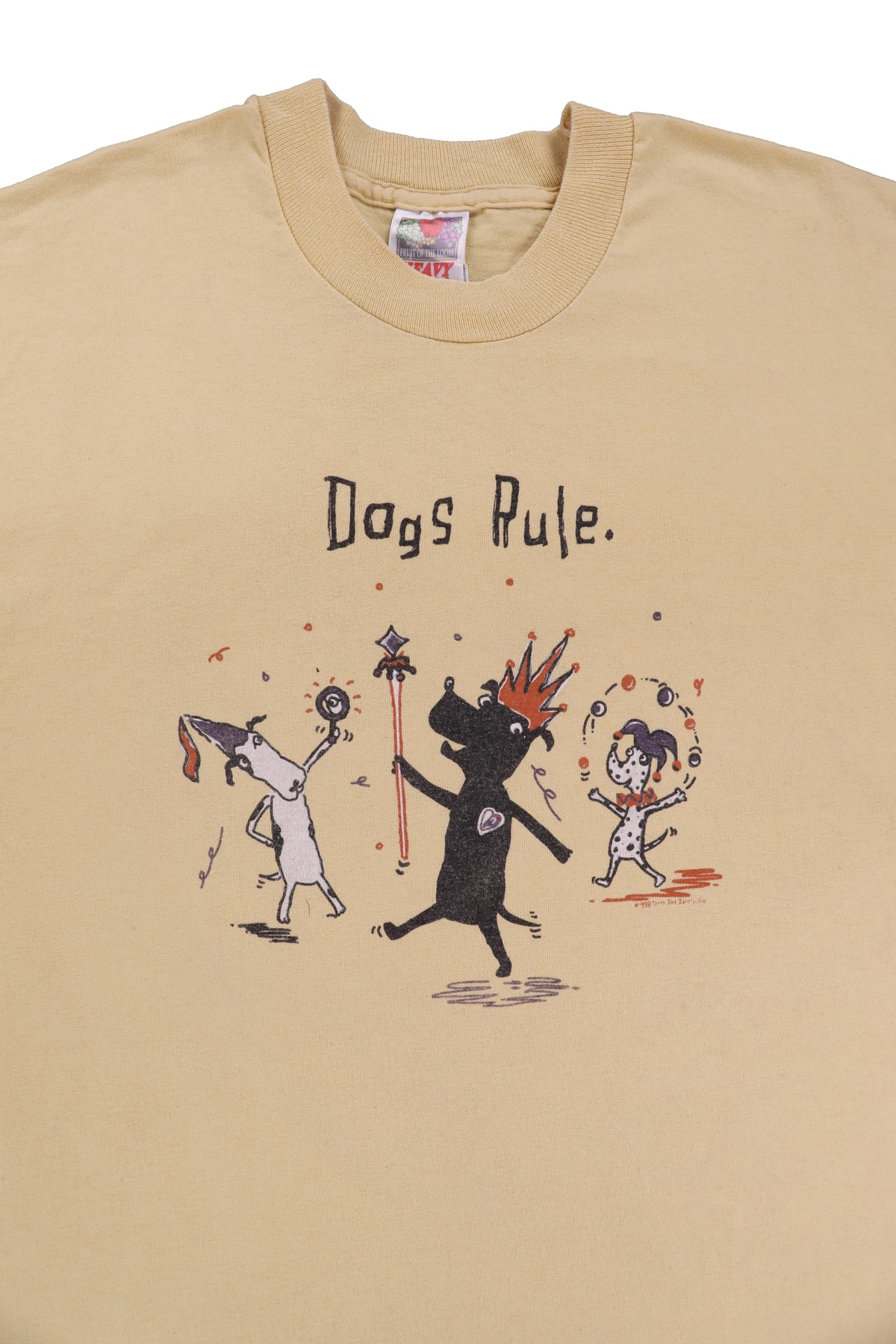 1998 Three Dog Bakery "Dogs Rule" Graphic Tee