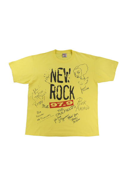New Rock 97.9 Radio "The Caulfields" Signed Tee