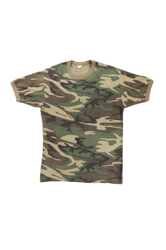 Vintage Green Camoflage Tee