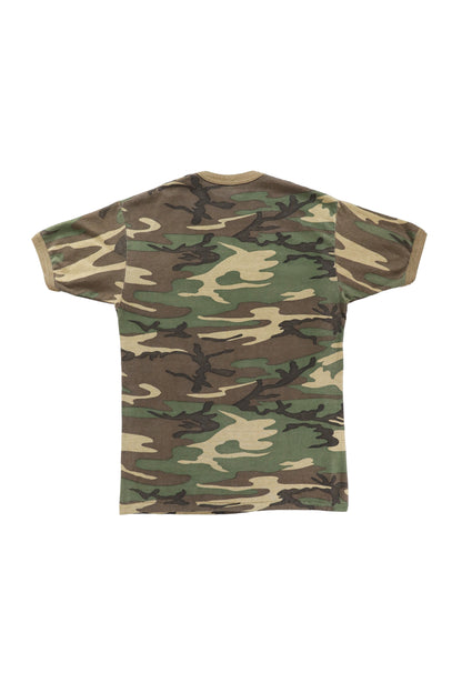 Vintage Green Camoflage Tee