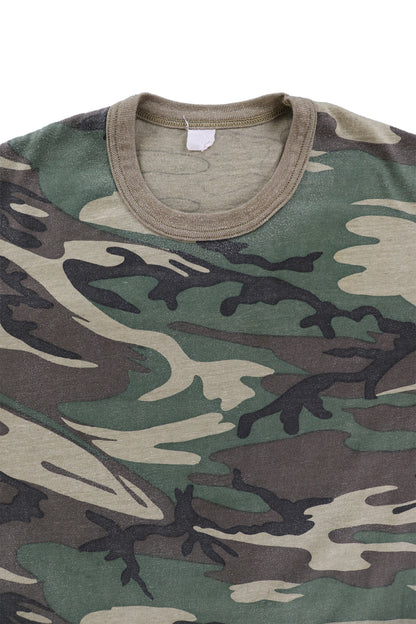 Vintage Green Camoflage Tee