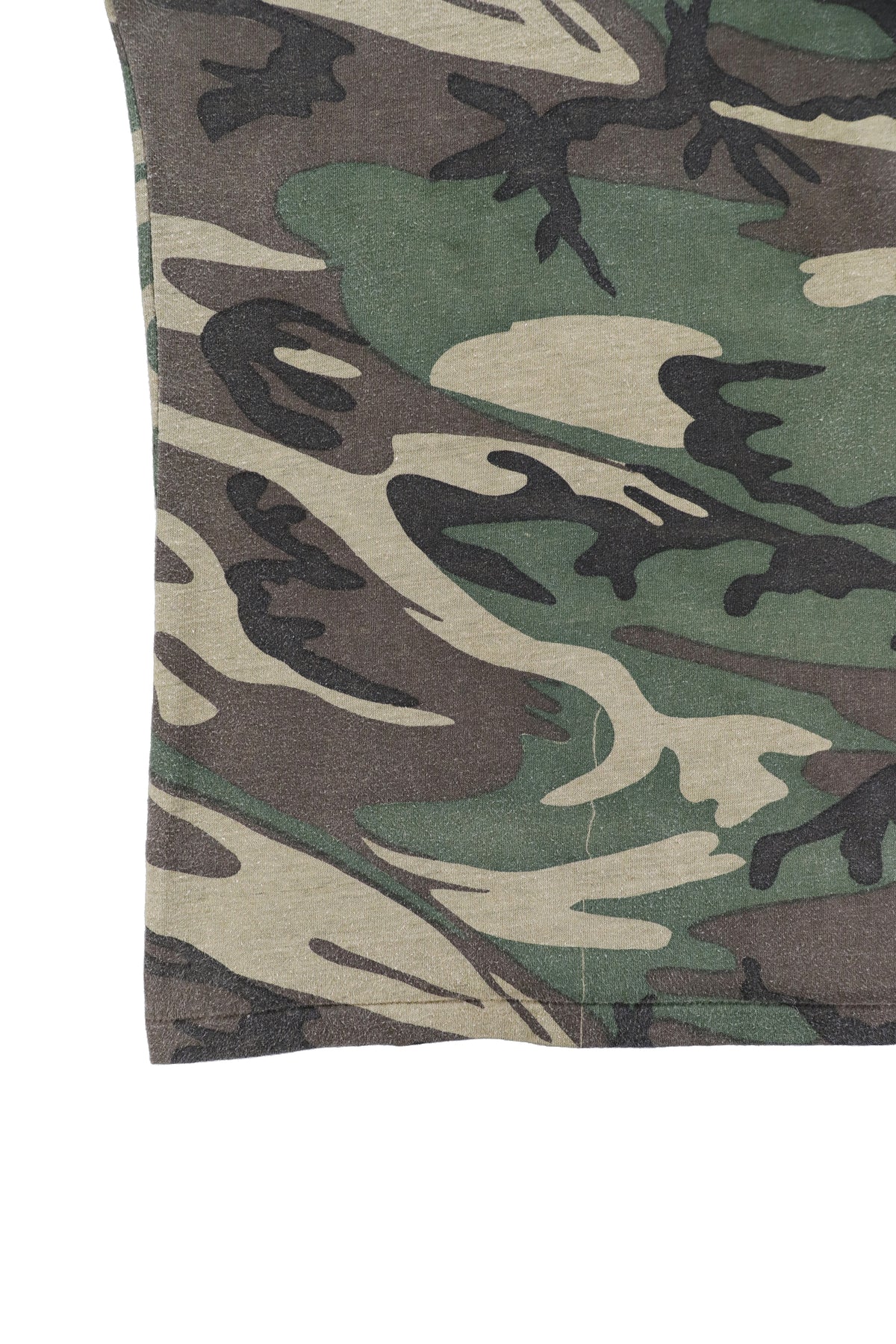 Vintage Green Camoflage Tee