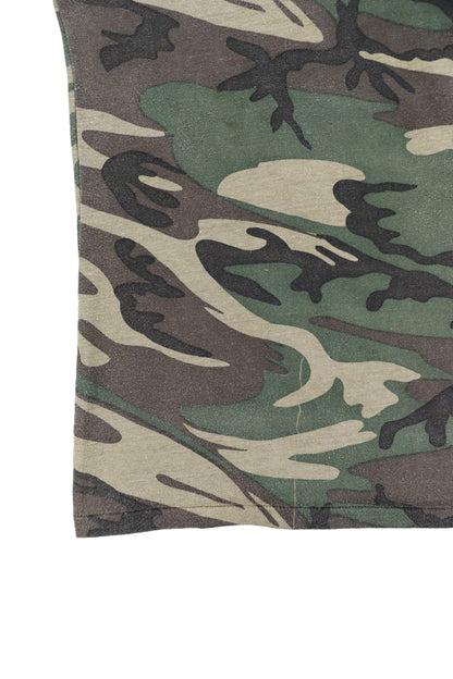 Vintage Green Camoflage Tee