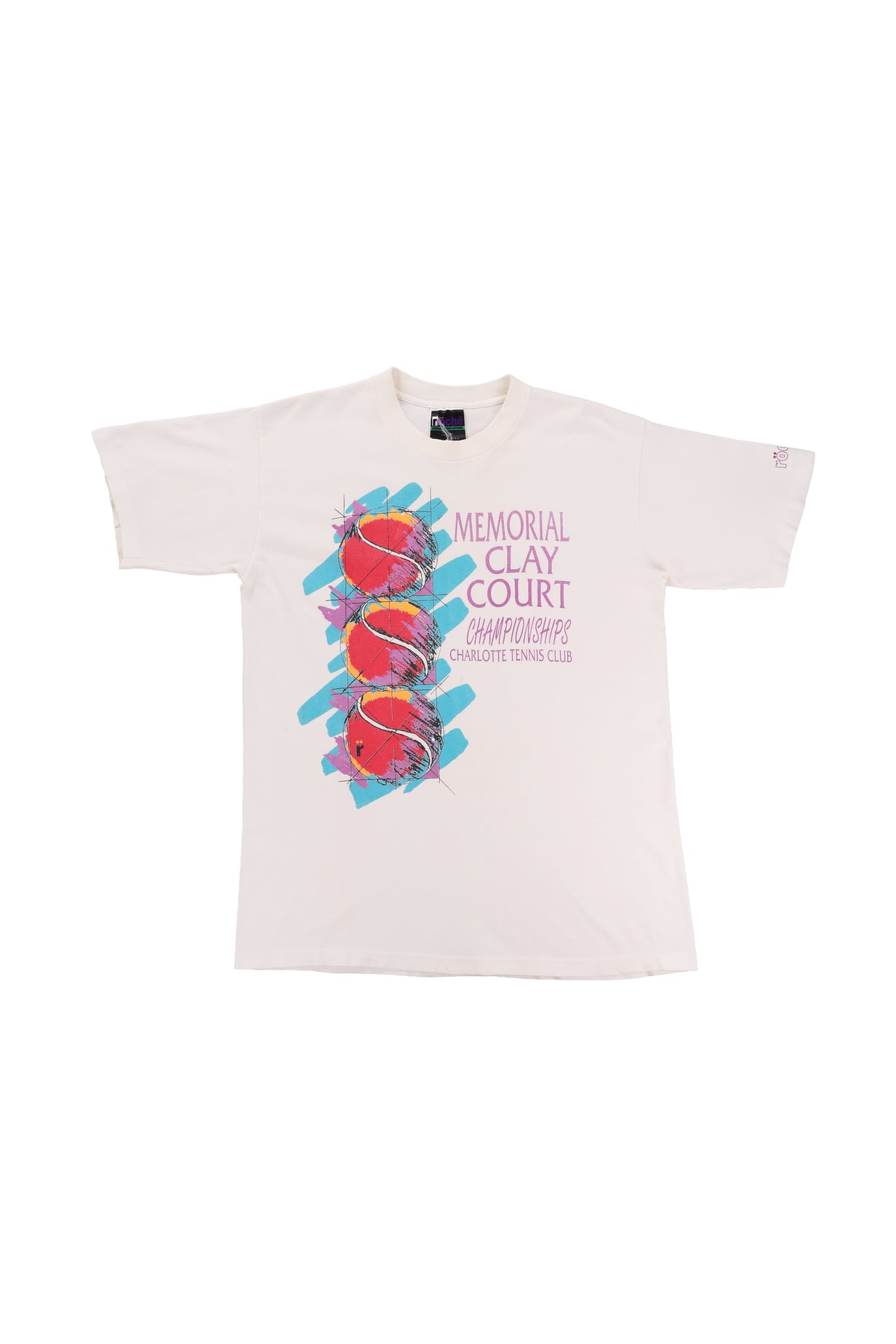 Vintage Charlotte Tennis Club Tournament Tee