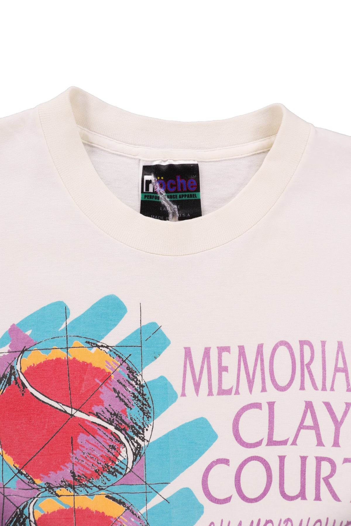 Vintage Charlotte Tennis Club Tournament Tee