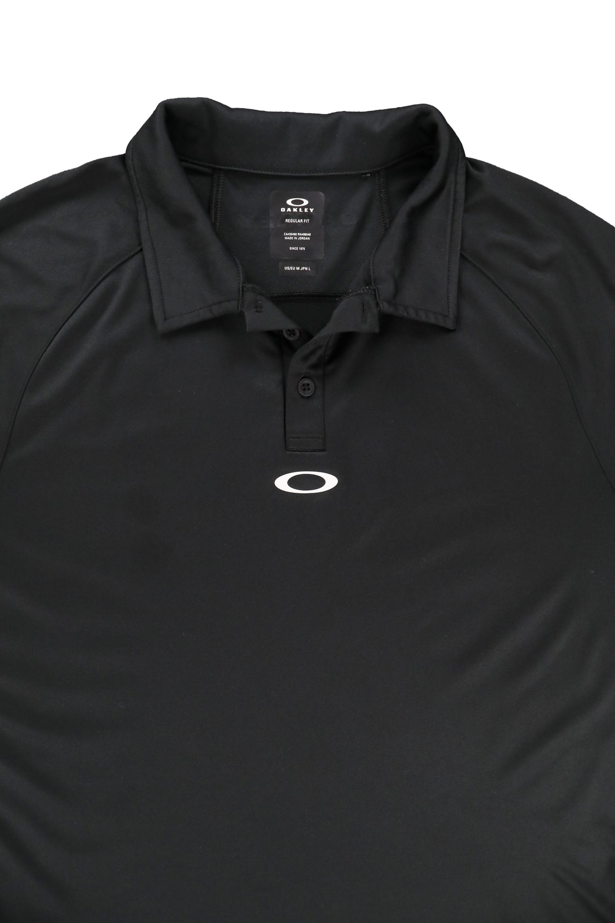 Oakley Regular Fit Black Polo Shirt