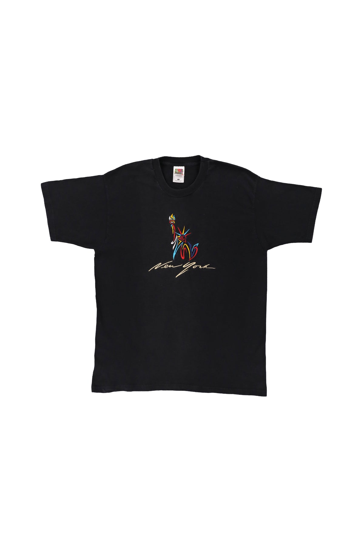 Vintage Statue of Liberty Black Graphic Tee