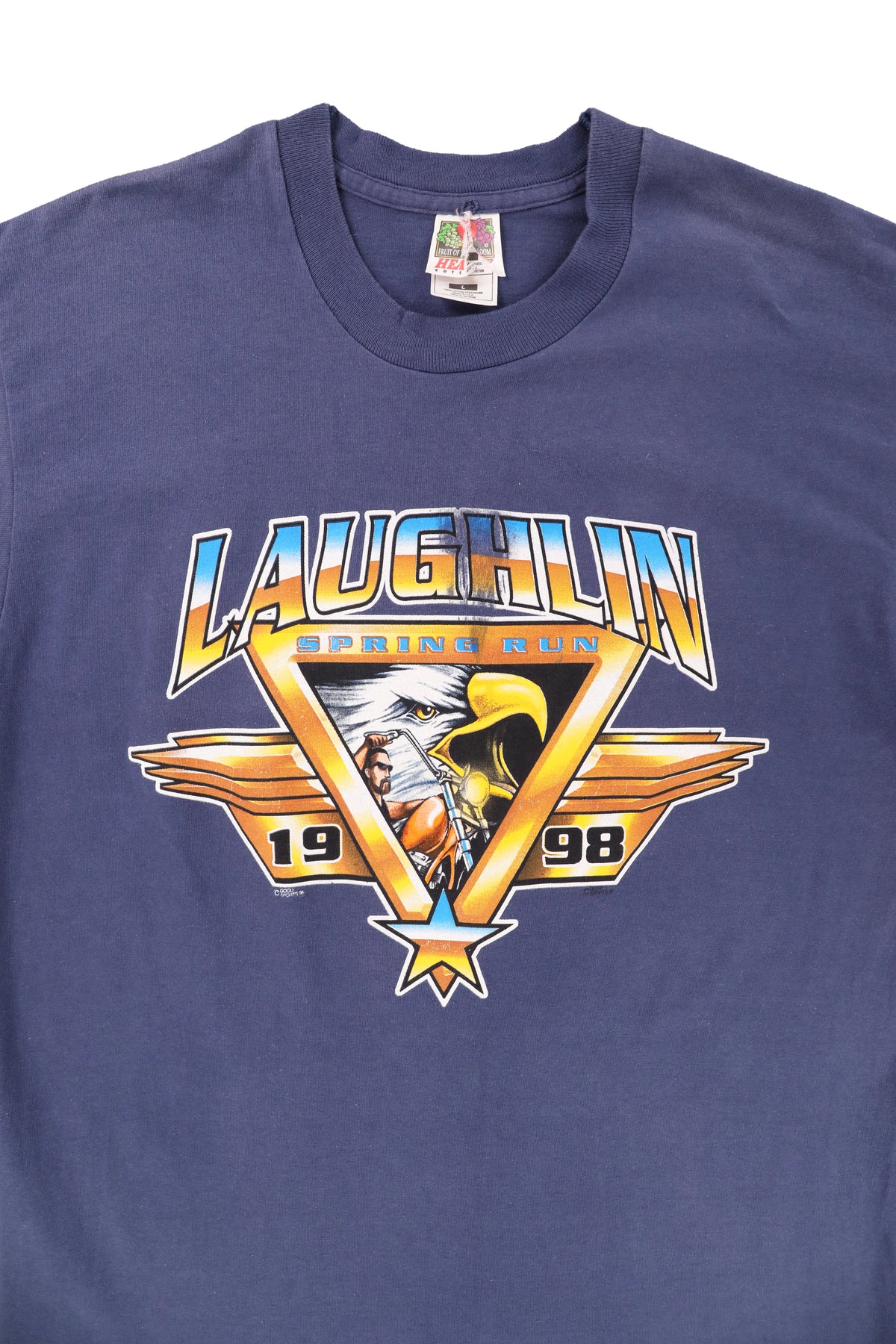 1998 Laughlin Spring Run Biker Tee