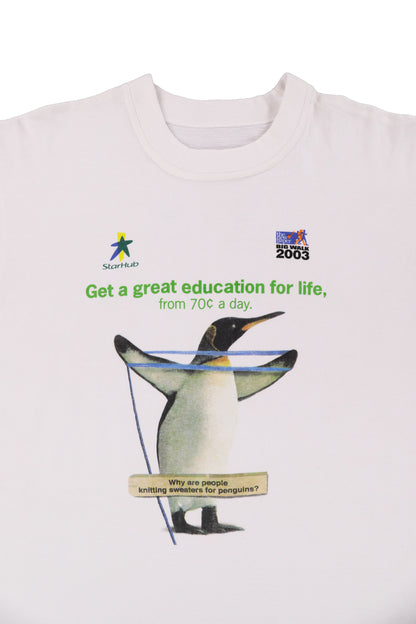 2003 StarHub Penguin Graphic Promo Tee
