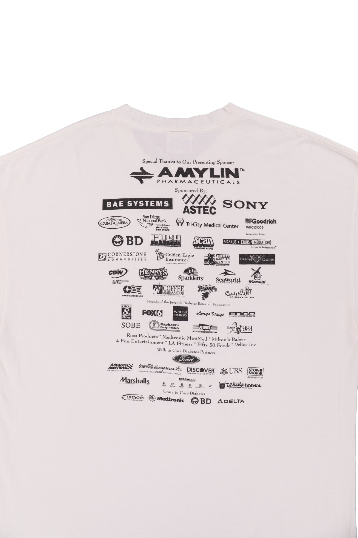 Juvenile Diabetes Research Foundation's "Walk to Cure Diabetes" Tee