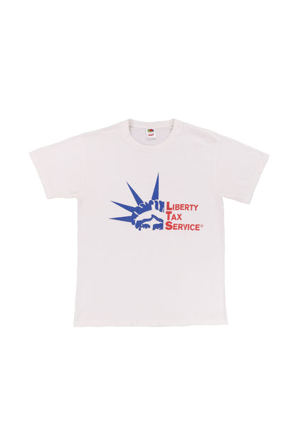 Liberty Tax Service White Promo Tee