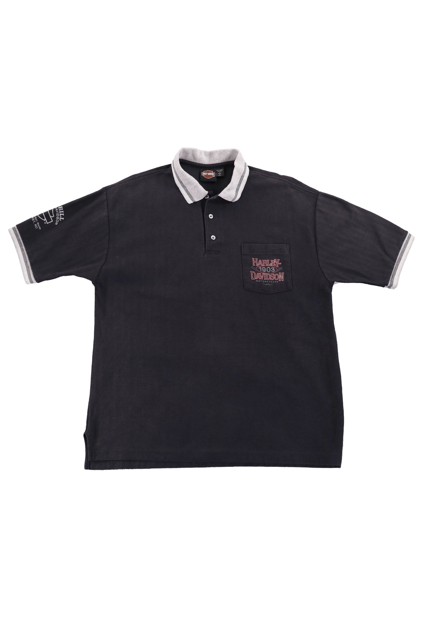 Harley Davidson Navy Graphic Polo Shirt