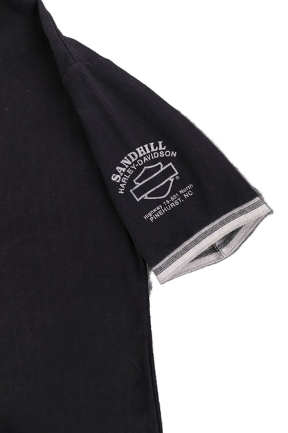Harley Davidson Navy Graphic Polo Shirt