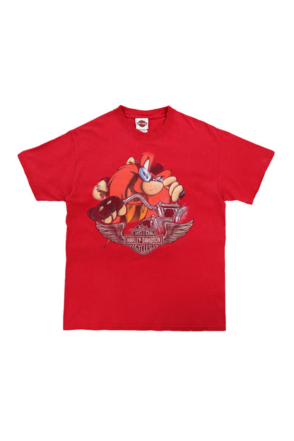2010 Harley Davidson x Looney Tunes " Yosemite Sam Graphic Tee
