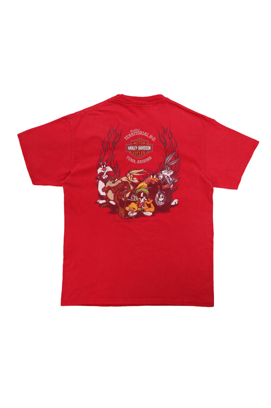 2010 Harley Davidson x Looney Tunes " Yosemite Sam Graphic Tee